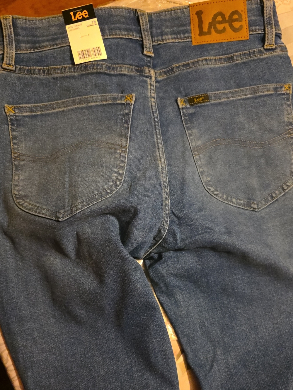 Lee Denim Jeans in Blue Ladies 8 Medium NWT